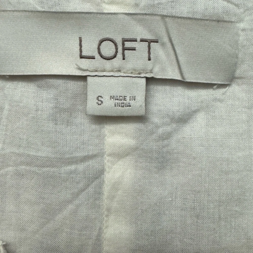 LOFT Women's Floral Tunic - Brown and Cream / Small - Picture 2 of 7